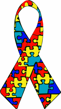 Autism Awareness Ribbon